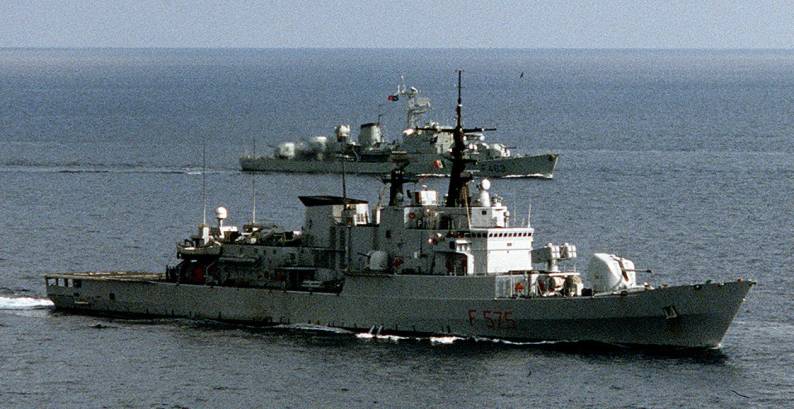 f 575 euro frigate italian navy nato
