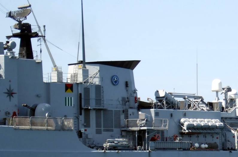 f 575 euro oto melara 40l70 dardo ciws b515 ilas-3 torpedo tubes mbda otomat teseo ssm missile sclar decoy system