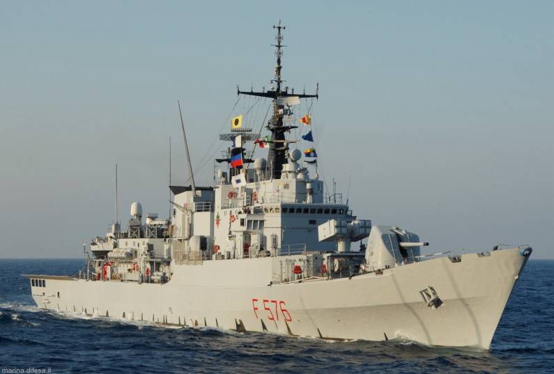 f 576 espero maestrale class frigate italian navy