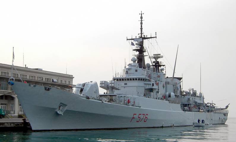 f 576 its espero nato standing naval force mediterranean stanavformed trieste italy november 2004