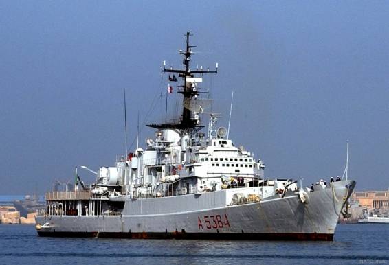 f 580 its nave alpino class frigate italian navy marina militare italiana cantieri navali tirreno riva trigoso