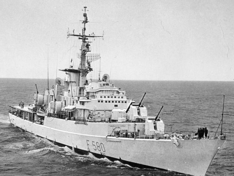 f 580 its alpino frigate italian navy