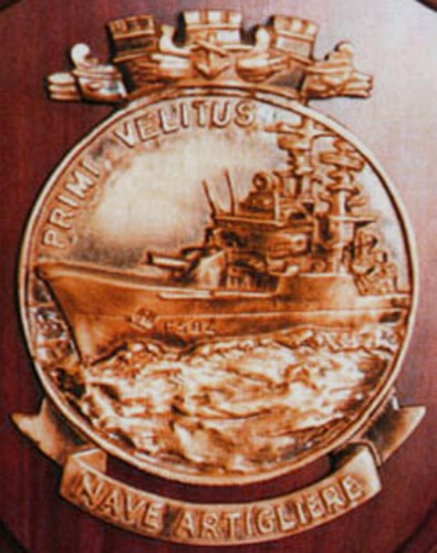 f-582 artigliere insignia crest patch badge nave its soldati class frigate italian navy marina militare 02x