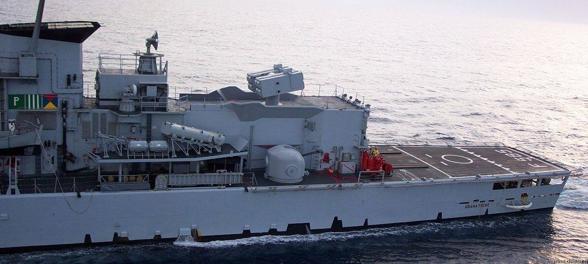 f-585 granatiere nave its soldati lupo class frigate italian navy marina militare otomat teseo ssm aspide sam missile 21