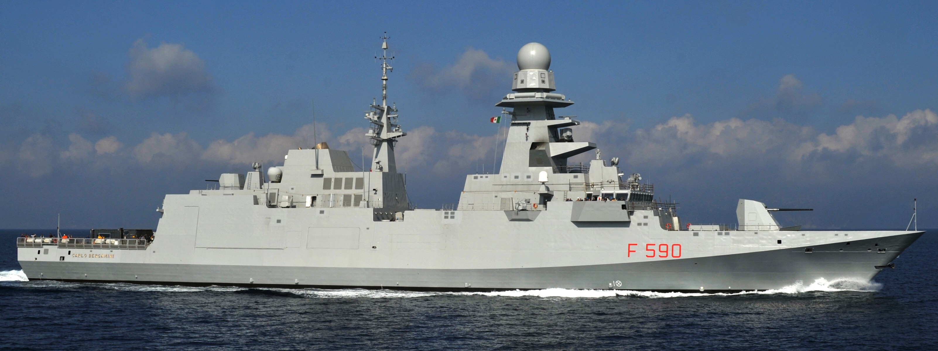 f-590 its carlo bergamini nave fremm class guided missile frigate italian navy marina militare 04