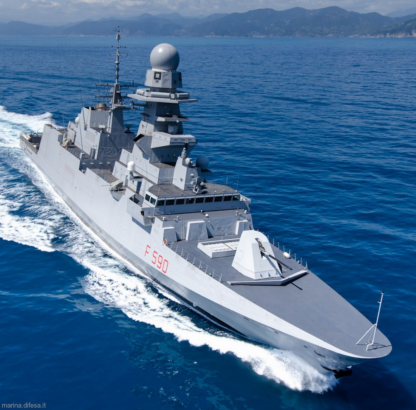 f-590 its carlo bergamini nave fremm class guided missile frigate italian navy marina militare 06