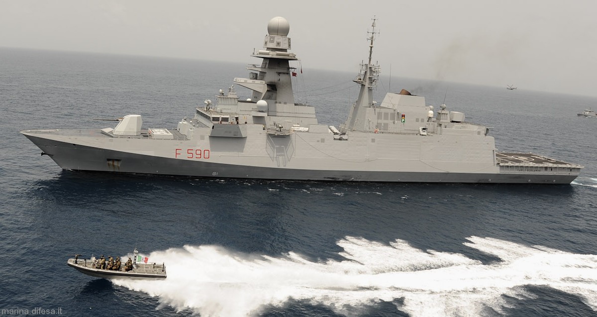 f-590 its carlo bergamini nave fremm class guided missile frigate italian navy marina militare 15