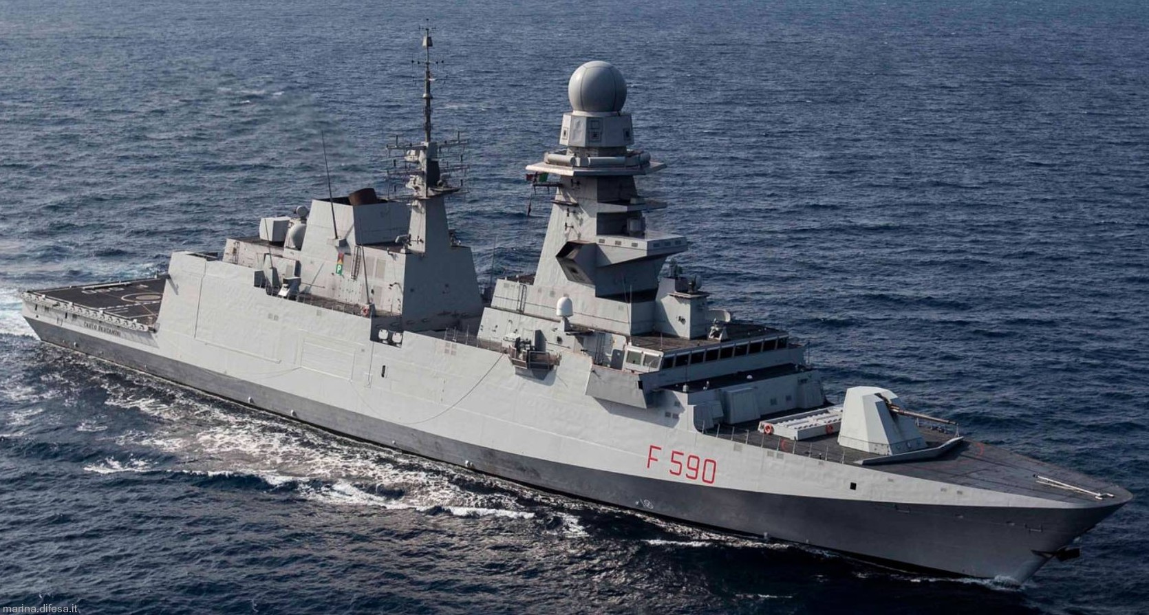 f-590 carlo bergamini its nave fremm class guided missile frigate italian navy marina militare 49