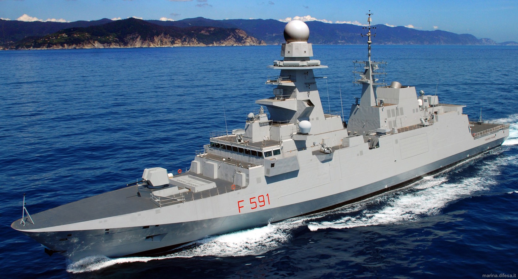 f-591 virginio fasan its nave bergamini fremm class guided missile frigate italian navy marina militare 02x fincantieri