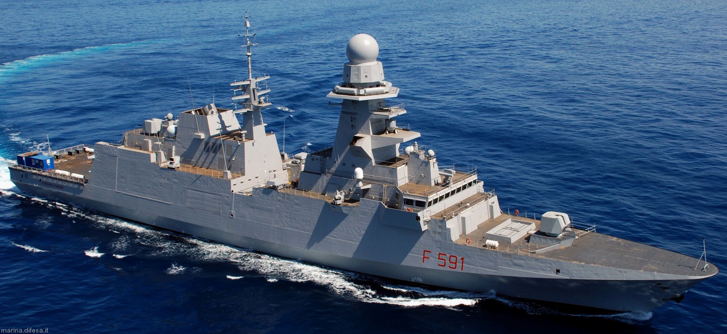 f-591 virginio fasan its nave bergamini fremm class guided missile frigate italian navy marina militare 03