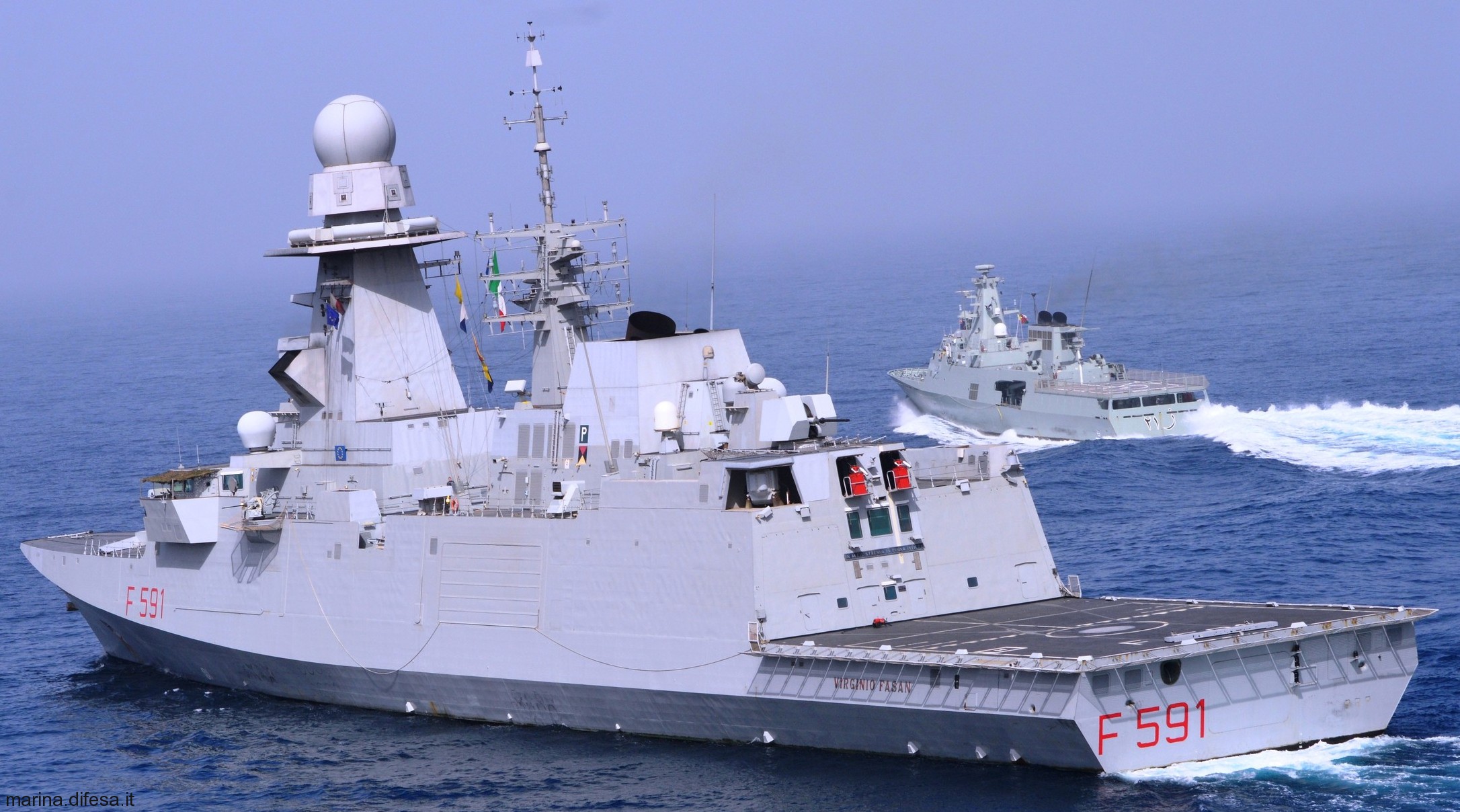 f-591 virginio fasan its nave bergamini fremm class guided missile frigate italian navy marina militare 10