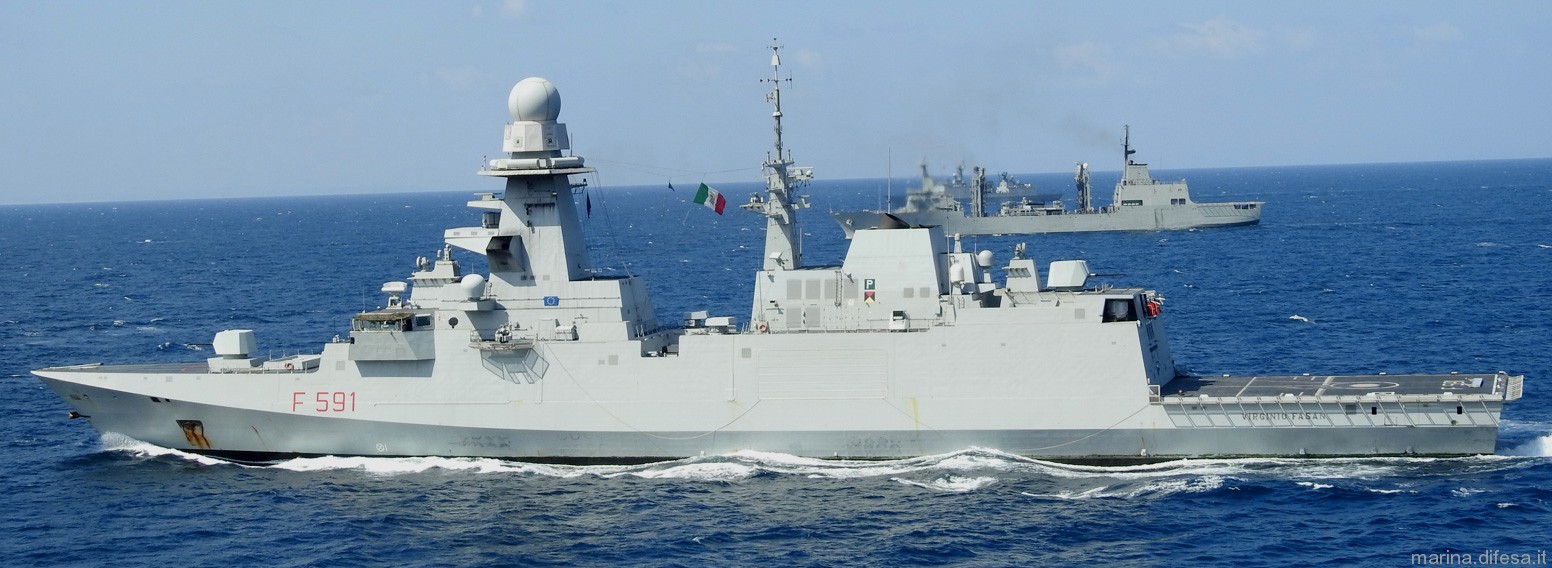 f-591 virginio fasan its nave bergamini fremm class guided missile frigate italian navy marina militare 14