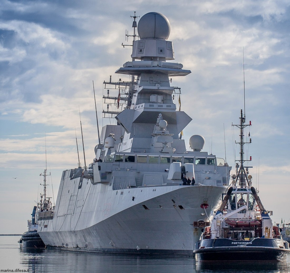 f-591 virginio fasan its nave bergamini fremm class guided missile frigate italian navy marina militare 36