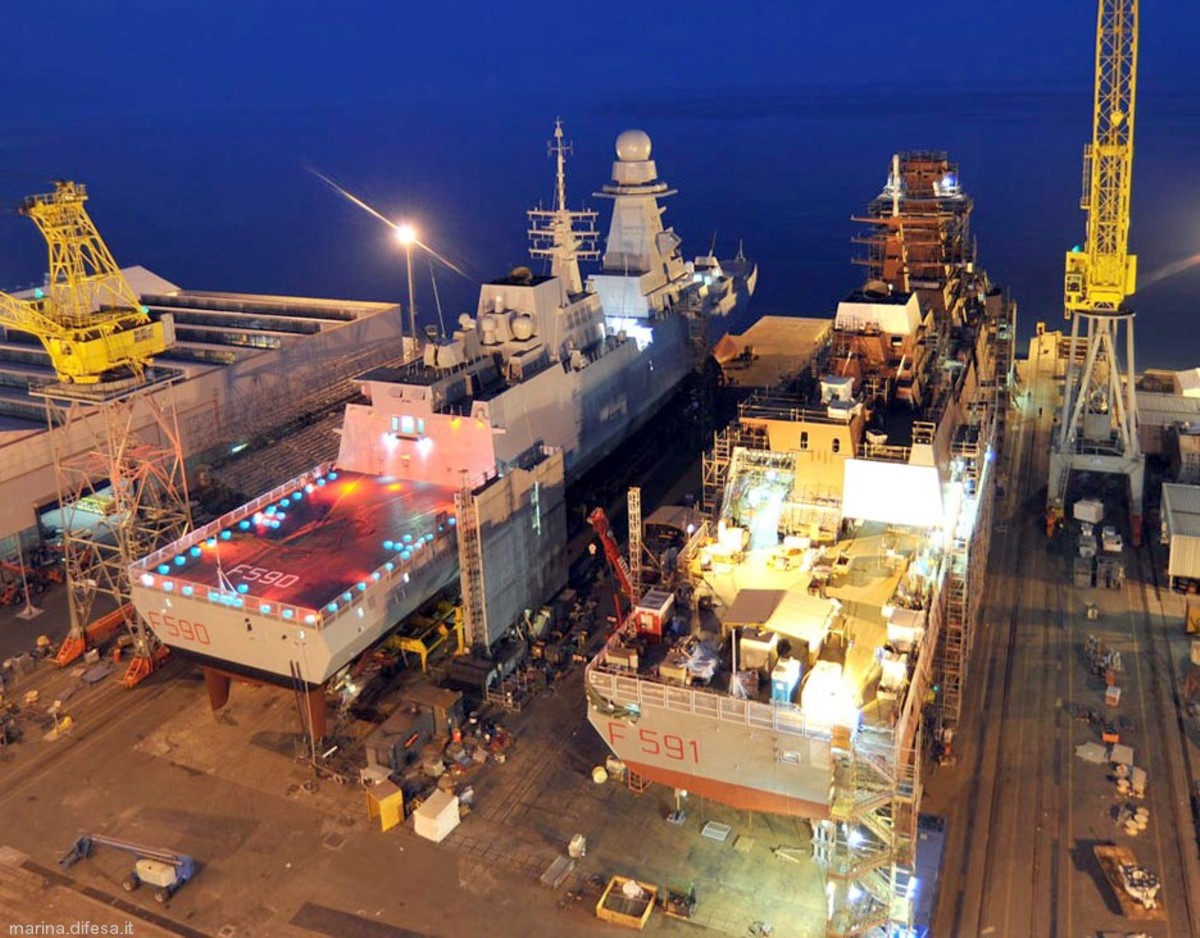 f-591 virginio fasan its nave bergamini fremm class guided missile frigate italian navy marina militare 44