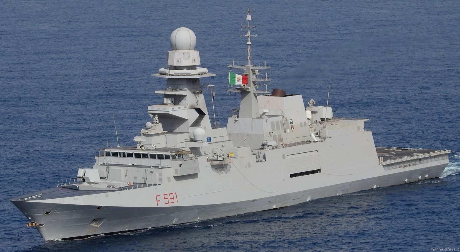f-591 virginio fasan its nave bergamini fremm class guided missile frigate italian navy marina militare 50