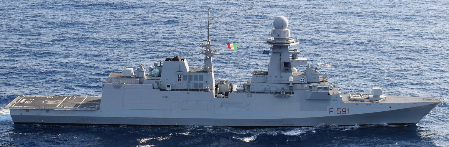 f-591 virginio fasan its nave bergamini fremm class guided missile frigate italian navy marina militare 61
