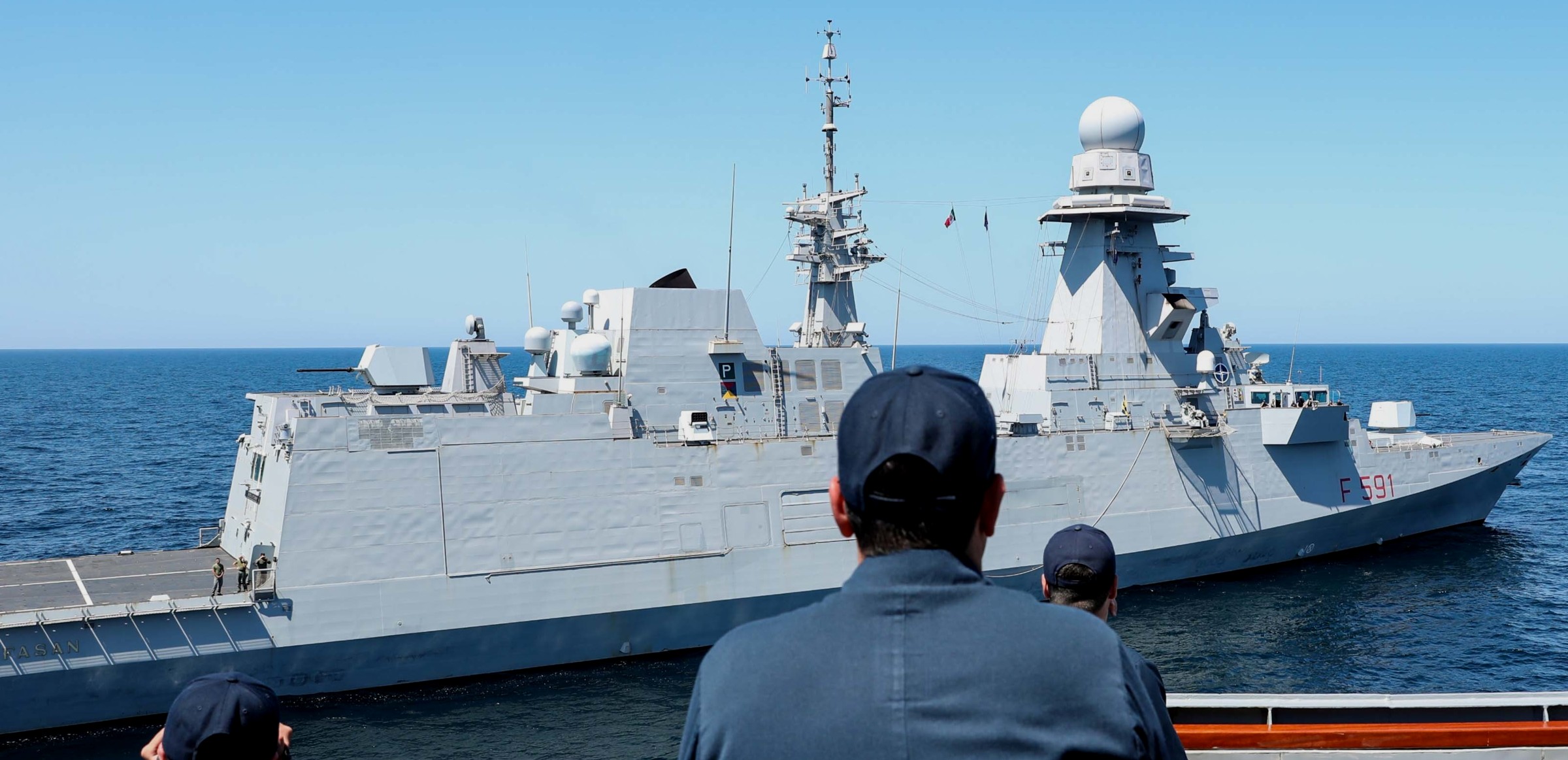 f-591 virginio fasan its nave bergamini fremm class guided missile frigate italian navy marina militare 63