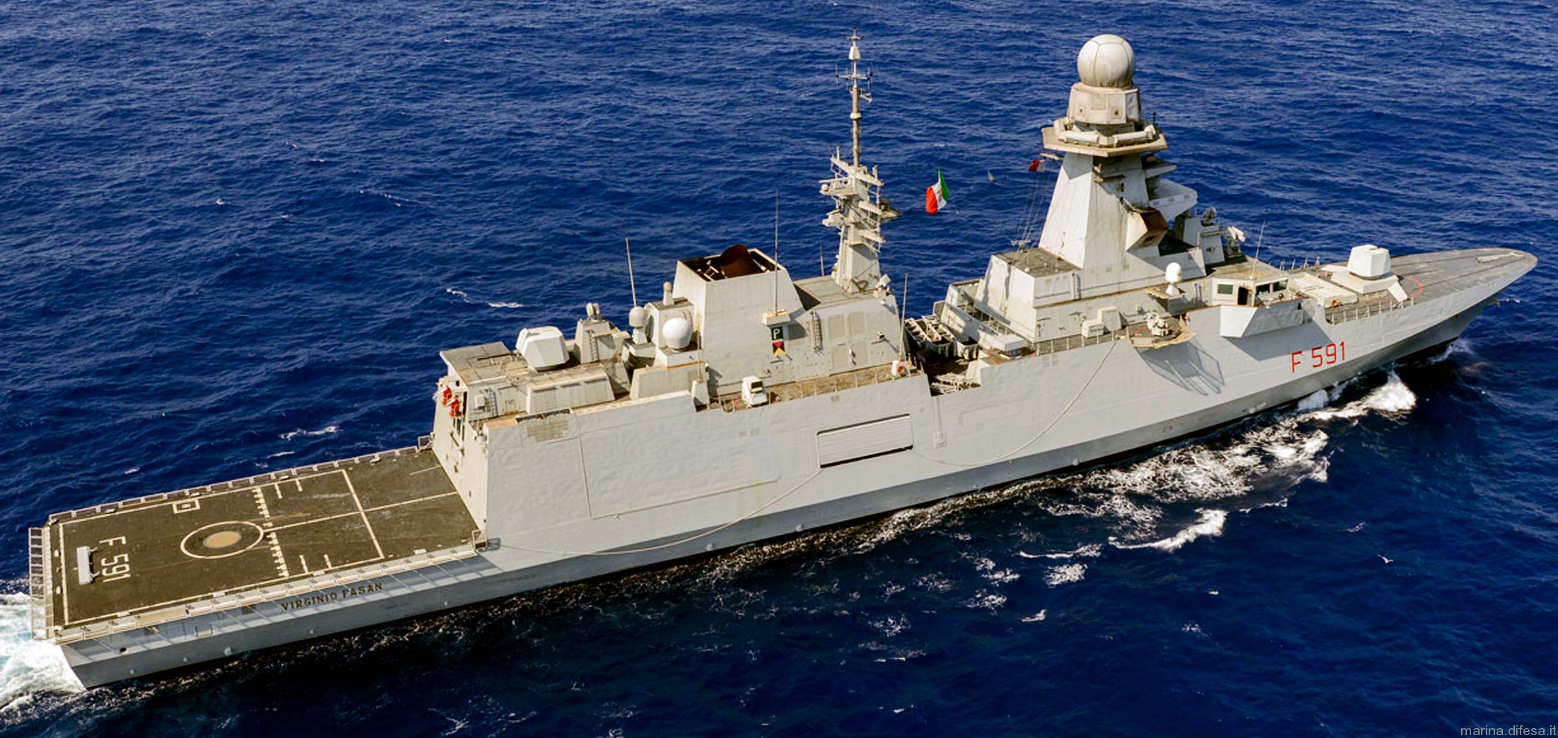 f-591 virginio fasan its nave bergamini fremm class guided missile frigate italian navy marina militare 68
