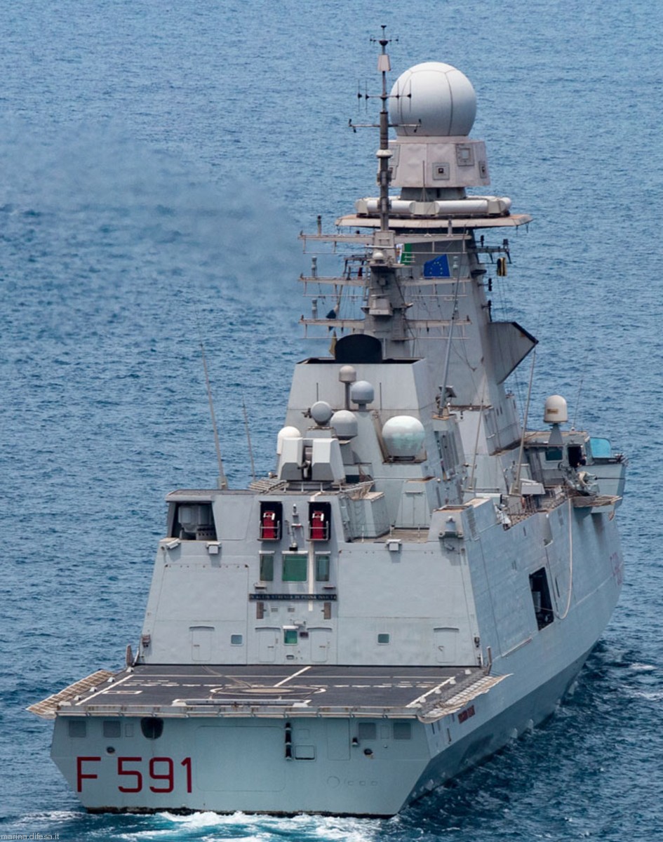 f-591 virginio fasan its nave bergamini fremm class guided missile frigate italian navy marina militare 71