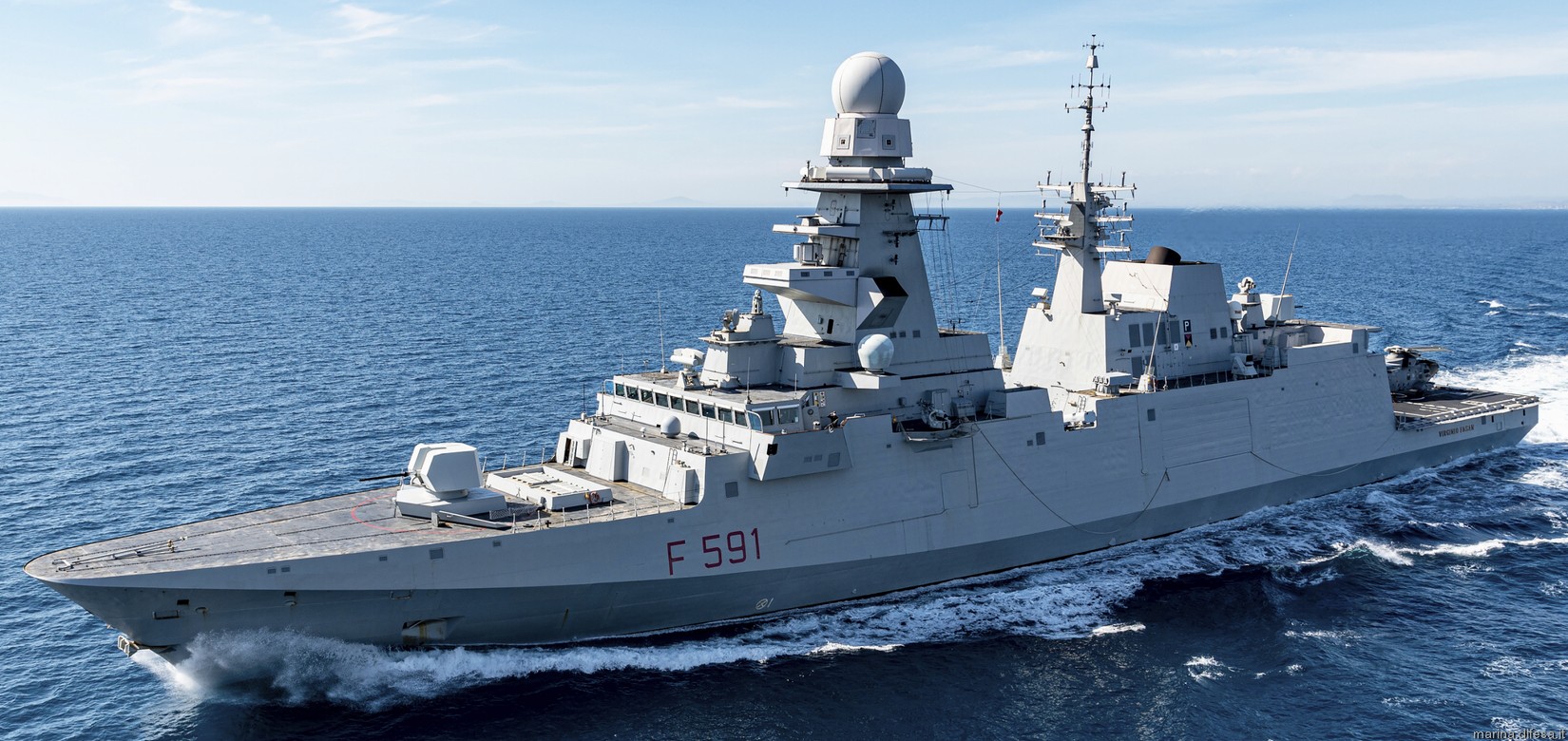 f-591 virginio fasan its nave bergamini fremm class guided missile frigate italian navy marina militare 73