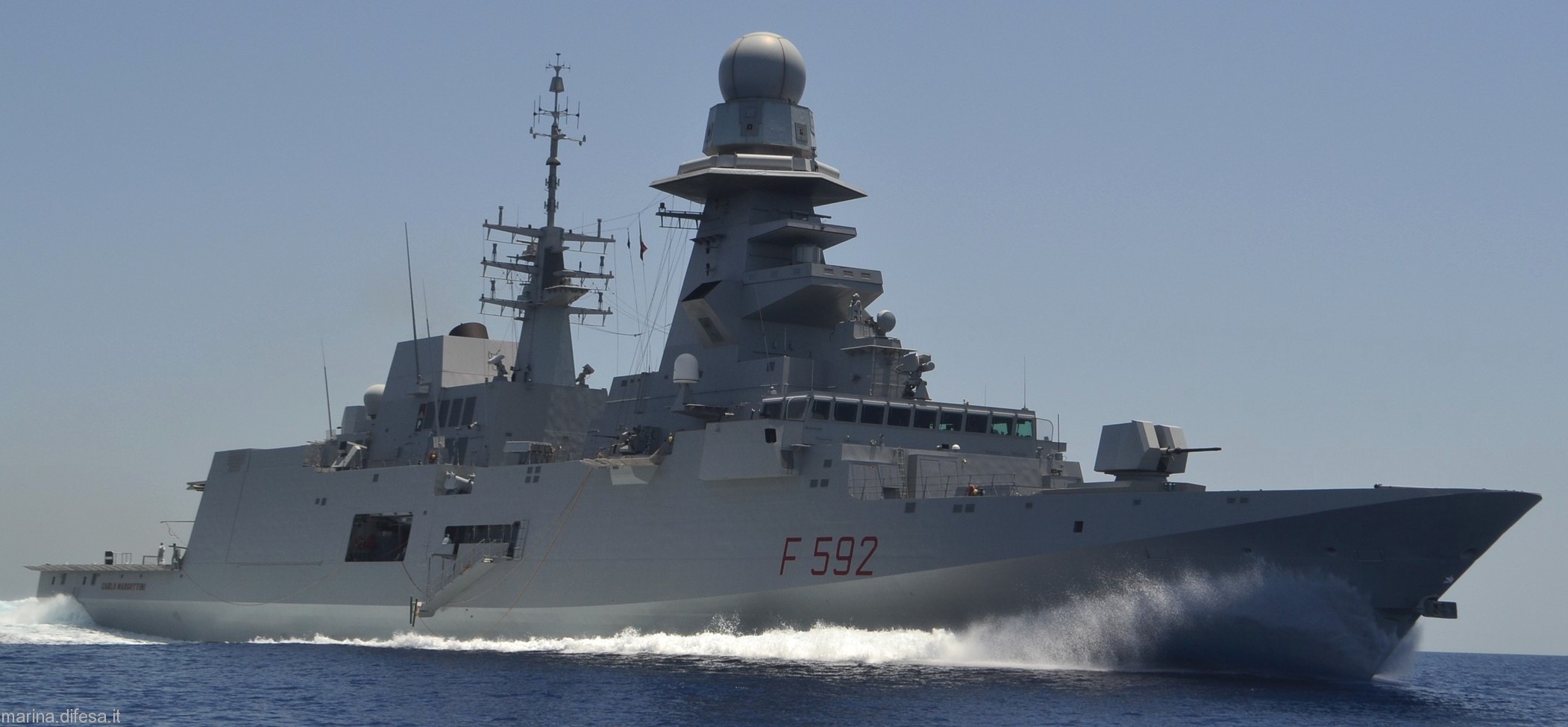 f-592 carlo margottini its nave bergamini fremm class guided missile frigate italian navy marina militare 14