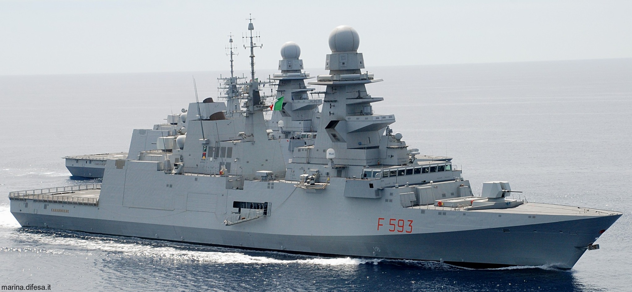 f-593 carabiniere its nave bergamini fremm class guided missile frigate italian navy marina militare 07