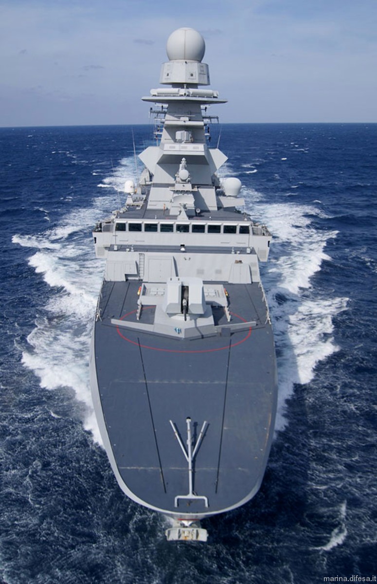 f-593 carabiniere its nave bergamini fremm class guided missile frigate italian navy marina militare 30