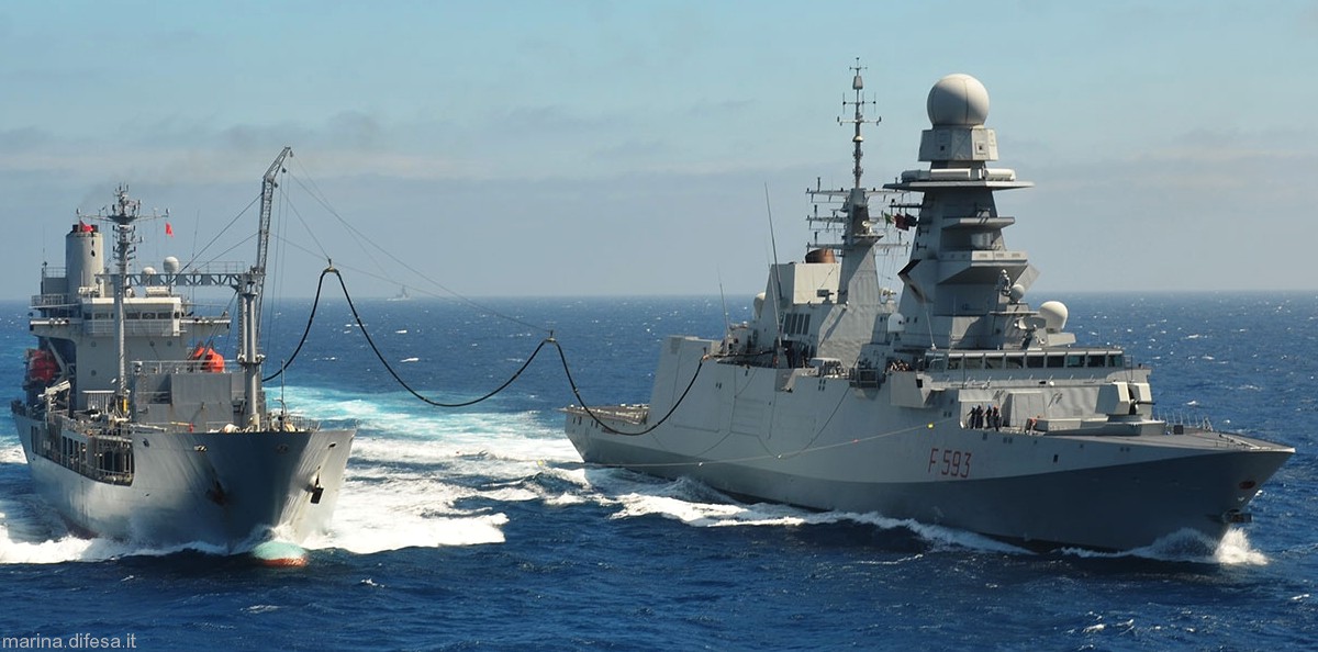 f-593 carabiniere its nave bergamini fremm class guided missile frigate italian navy marina militare 38