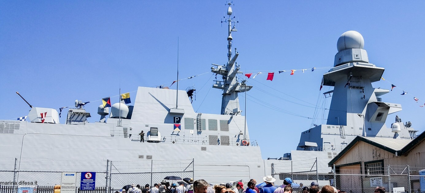 f-593 carabiniere its nave bergamini fremm class guided missile frigate italian navy marina militare 41