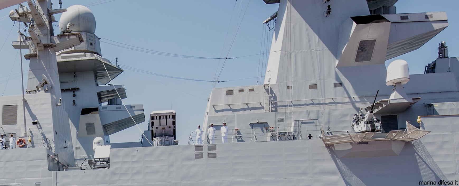 bergamini fremm class guided missile frigate ffgh italian navy marina militare slat anti torpedo system decoy 58w
