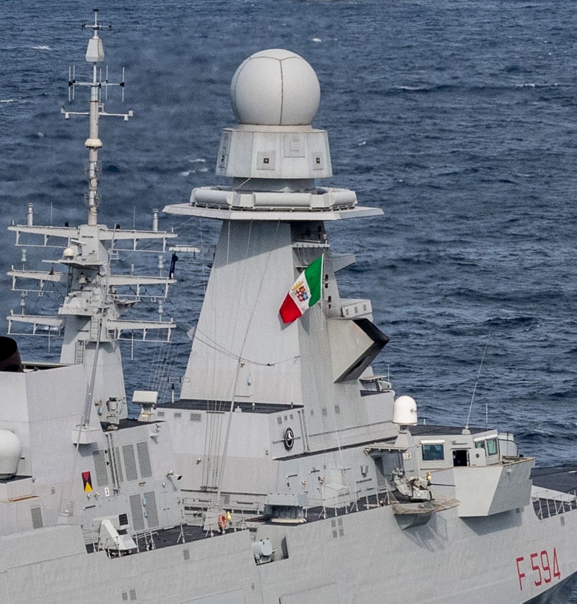 bergamini fremm class guided missile frigate ffgh italian navy marina militare radar selex empar