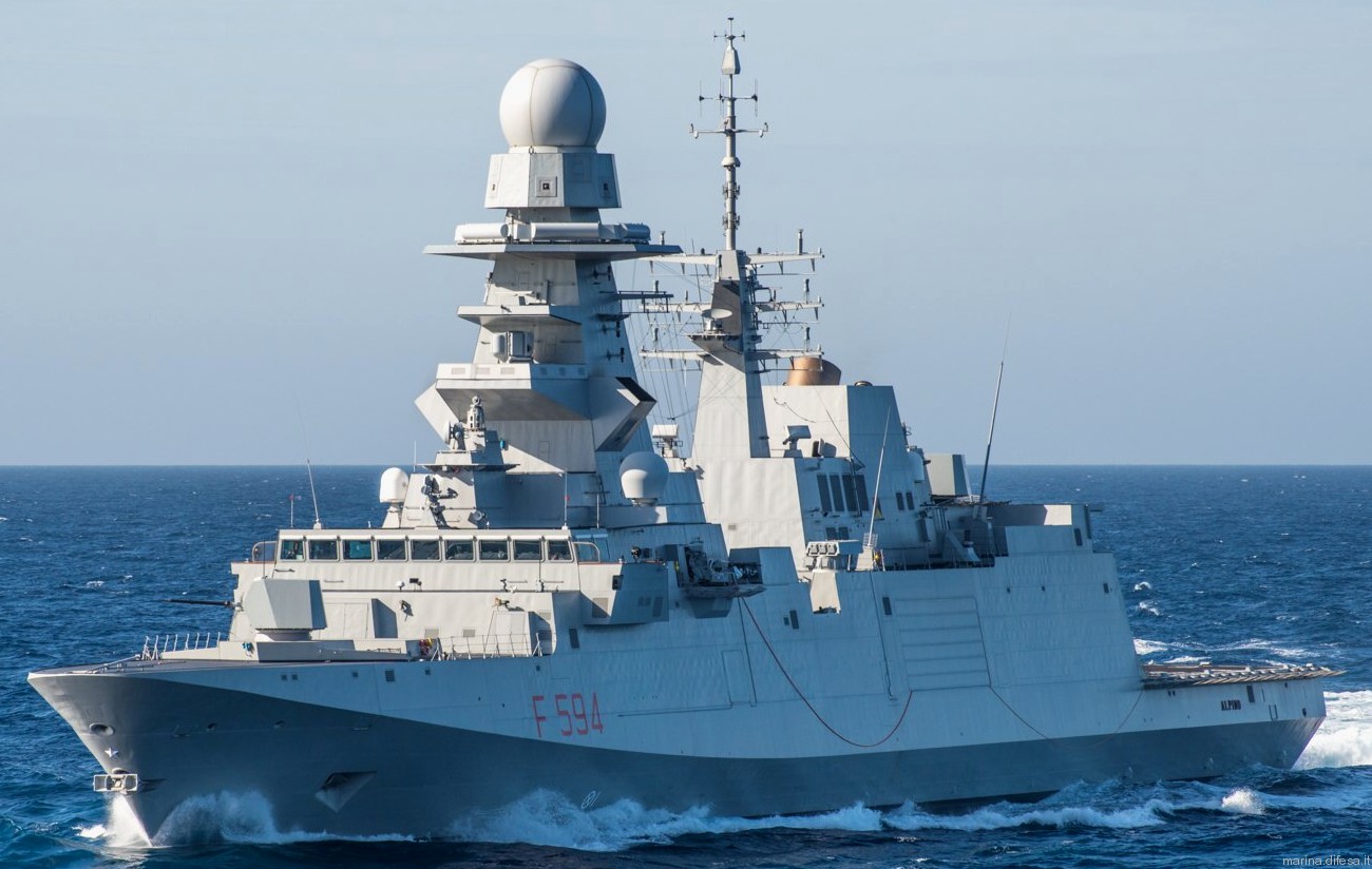 f-594 alpino its nave bergamini fremm class guided missile frigate italian navy marina militare 35