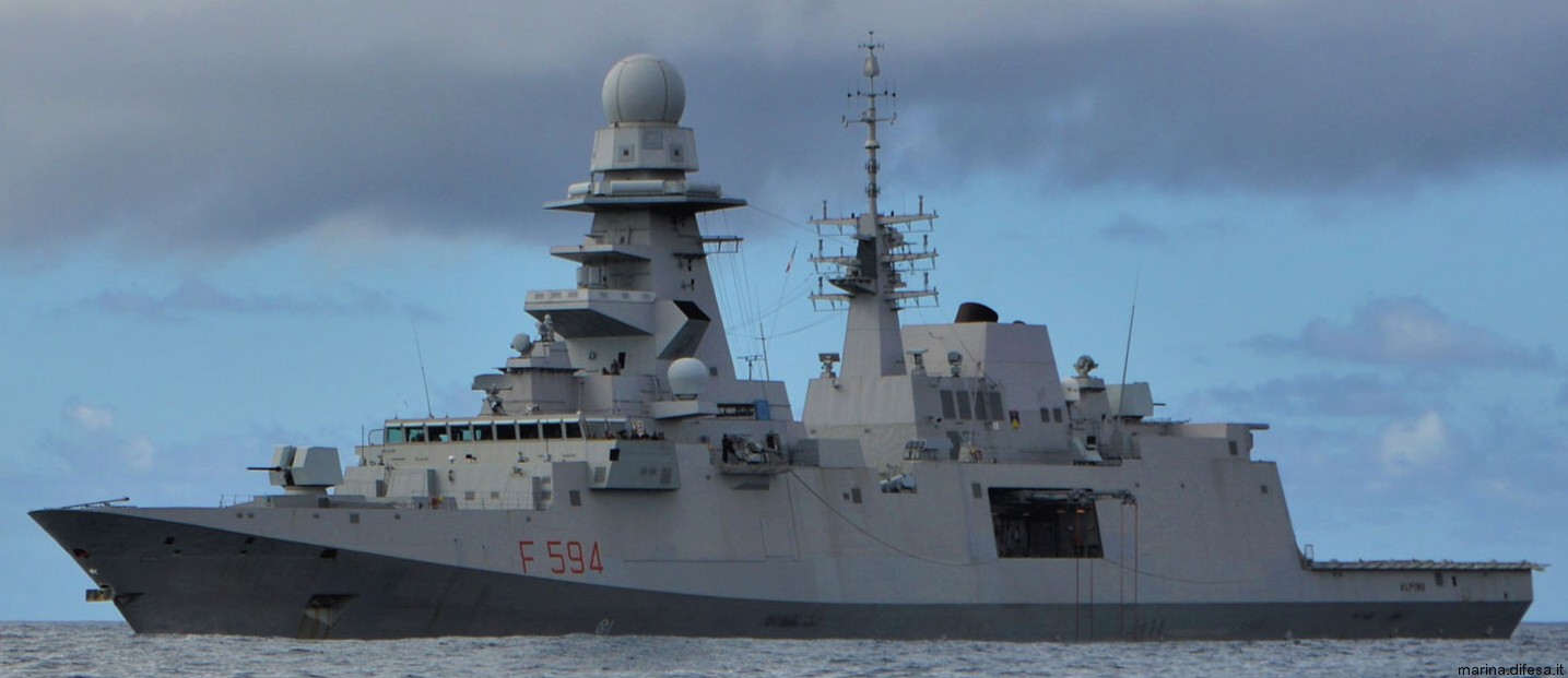 f-594 alpino its nave bergamini fremm class guided missile frigate italian navy marina militare 42
