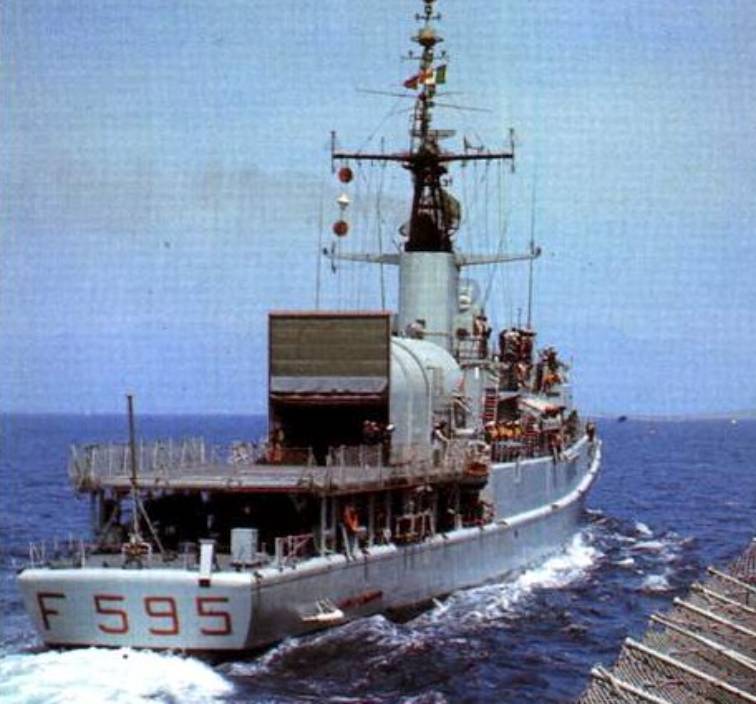 f 595 its carlo margottini frigate italian navy rizzo bergamini class