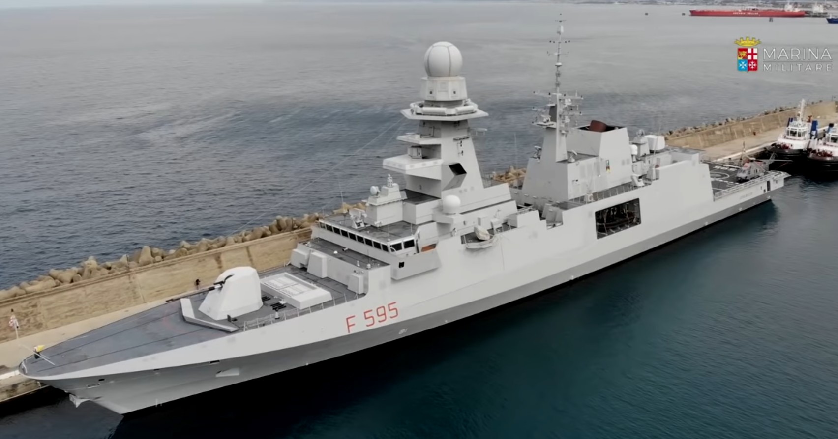 f-595 luigi rizzo its nave bergamini fremm class guided missile frigate italian navy marina militare 02