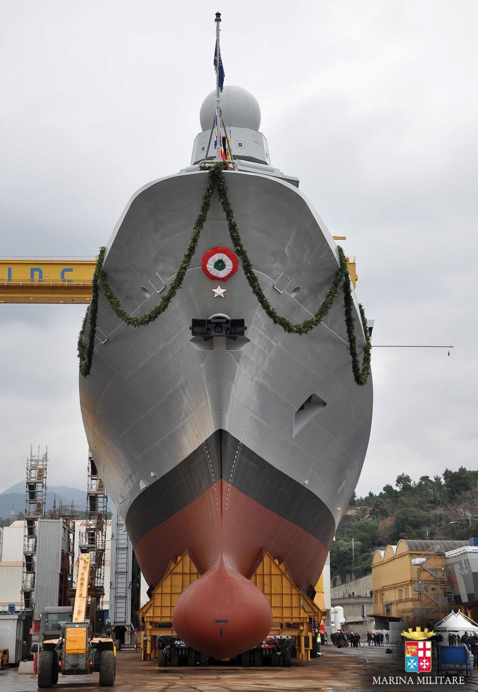 f-595 luigi rizzo its nave bergamini fremm class guided missile frigate italian navy marina militare 14