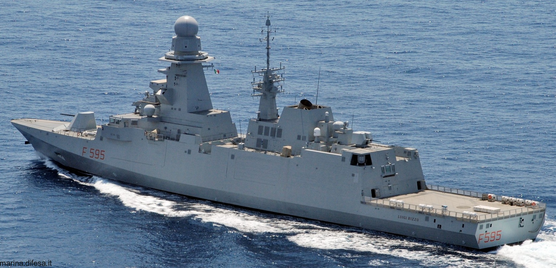 f-595 luigi rizzo its nave bergamini fremm class guided missile frigate italian navy marina militare 18