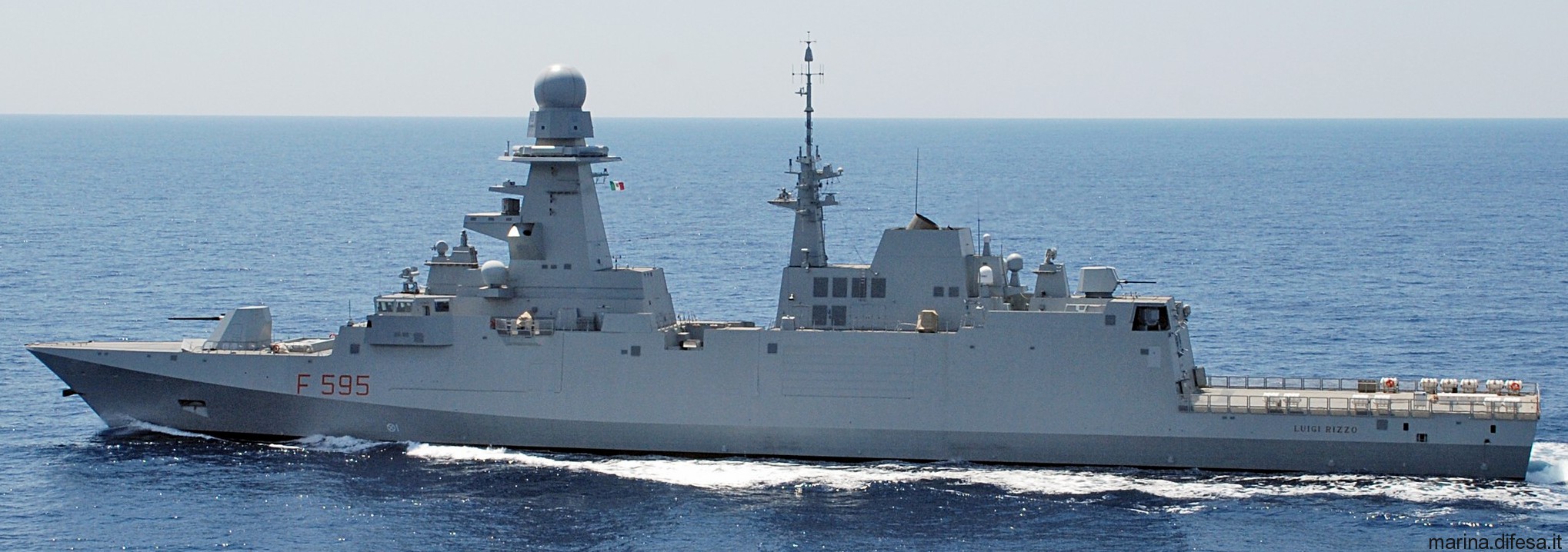 f-595 luigi rizzo its nave bergamini fremm class guided missile frigate italian navy marina militare 25
