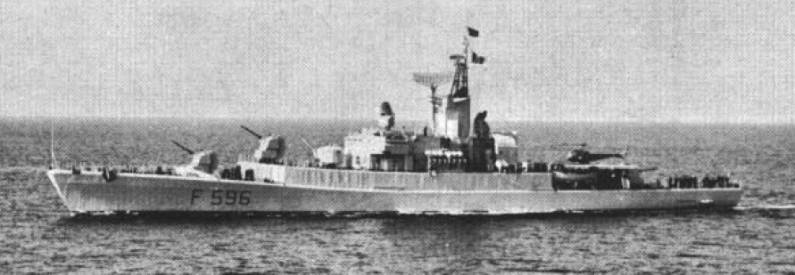 f 596 nave luigi rizzo frigate fregata italian navy mmi bergamini class