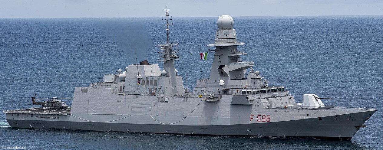 f-596 federico martinengo its nave bergamini fremm class guided missile frigate italian navy marina militare 24
