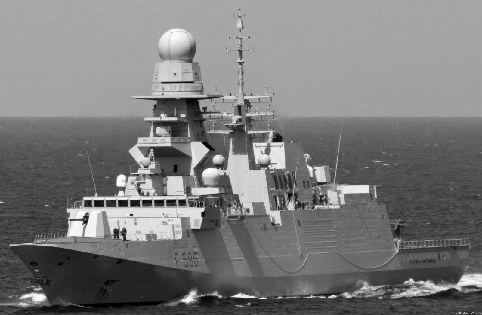 f-596 federico martinengo its nave bergamini fremm class guided missile frigate italian navy marina militare 25