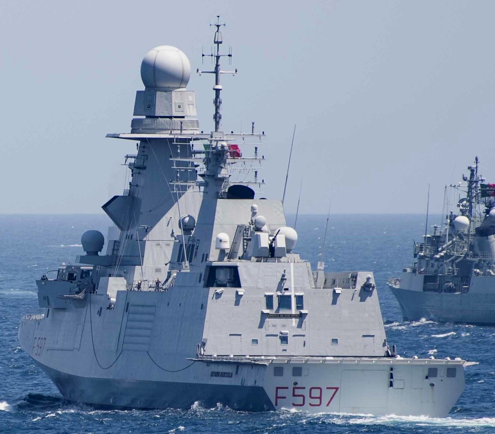 f-597 antonio marceglia its nave bergamini fremm class guided missile frigate italian navy marina militare 17