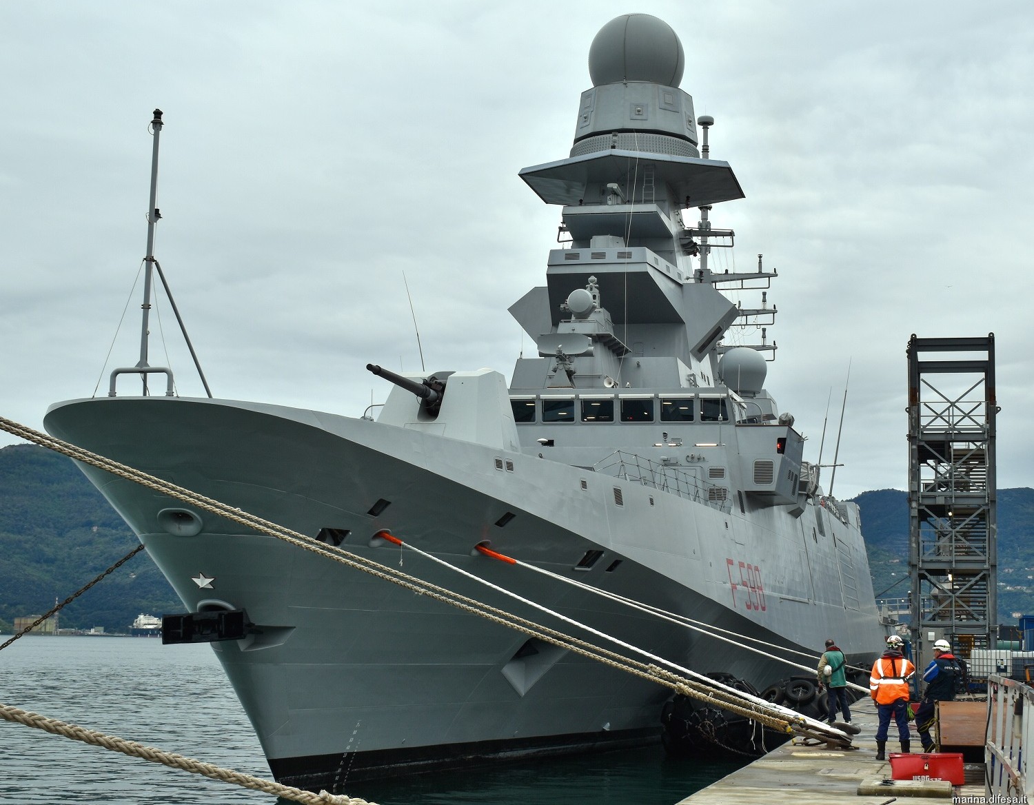 f-598 spartaco schergat its nave bergamini fremm class guided missile frigate ffg italian navy marina militare 11