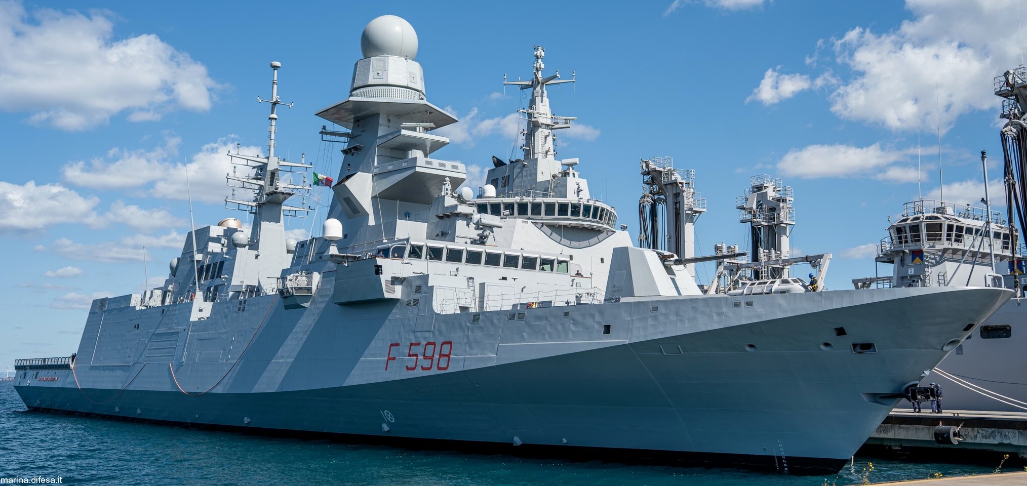 f-598 spartaco schergat its nave bergamini fremm class guided missile frigate ffg italian navy marina militare 14