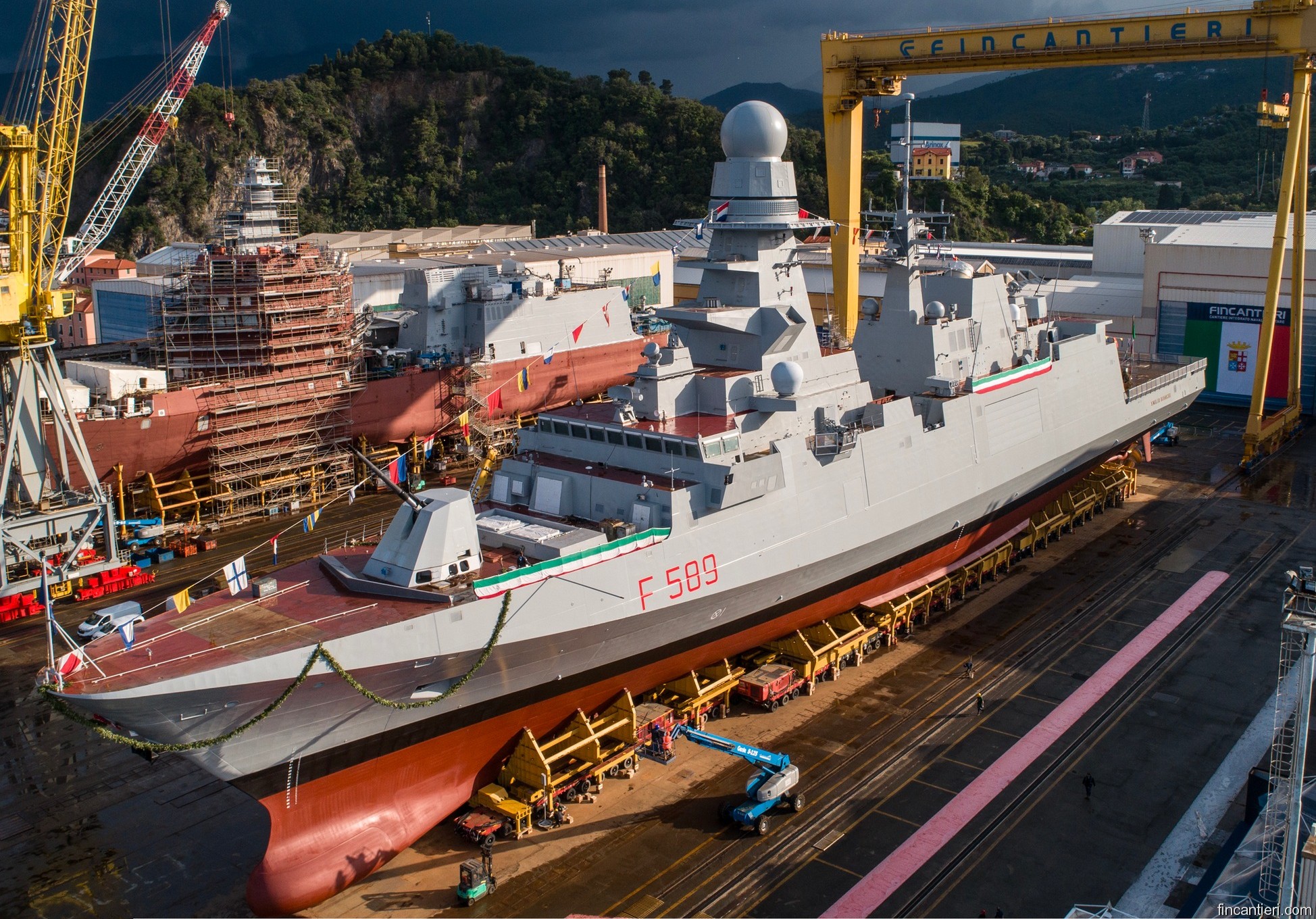 f-599 emilio bianchi its nave bergamini fremm class guided missile frigate ffg italian navy marina militare 02