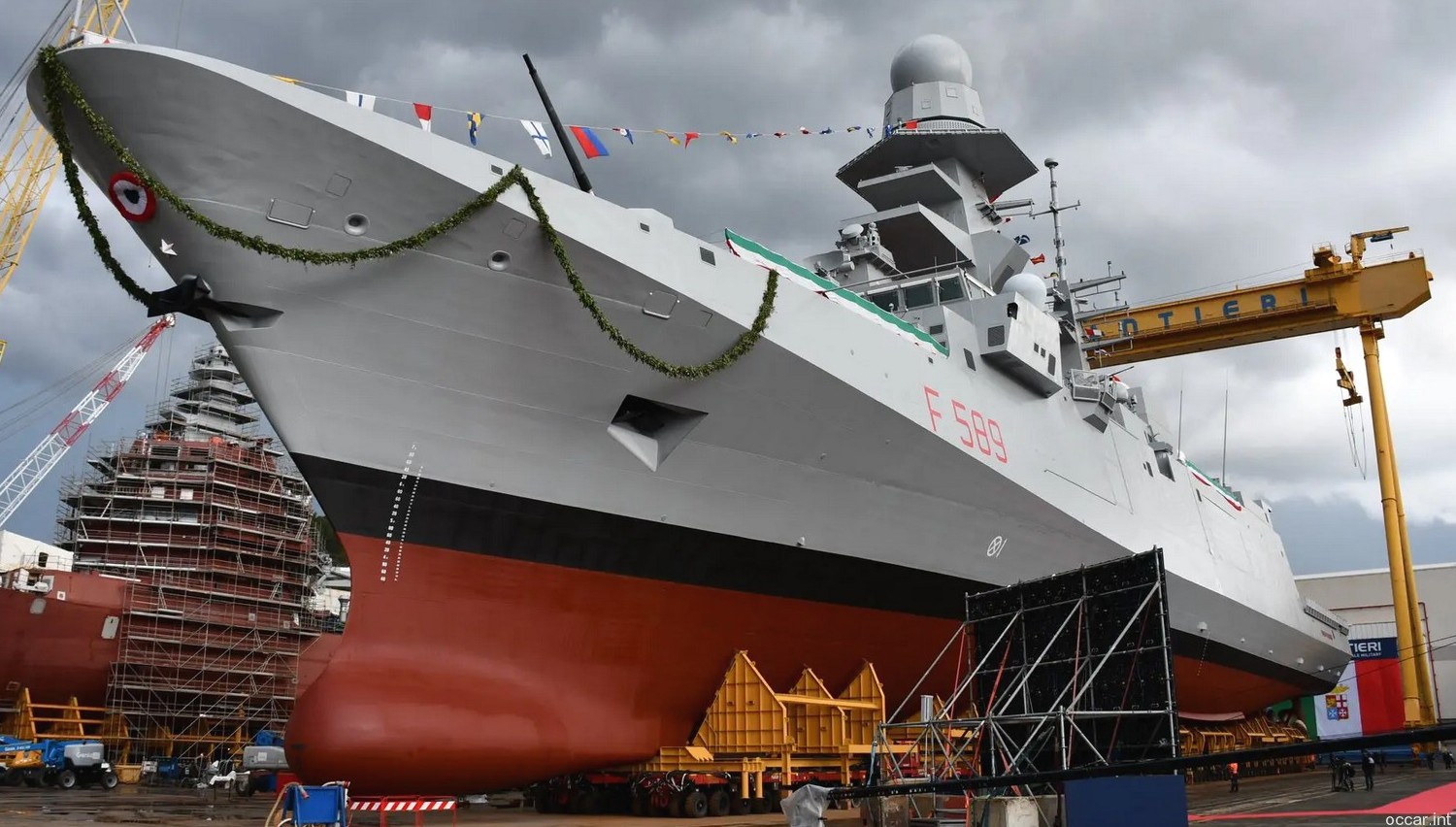 f-599 emilio bianchi its nave bergamini fremm class guided missile frigate ffg italian navy marina militare fincantieri 04x