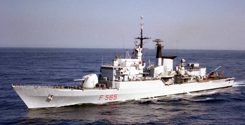 lupo class frigate sagittario perseo orsa its nave cantiere navale riva trigoso codog fiat avio lm2500 oto-melara dardo otomat teseo ssm albatros aspide sam ilas-3 torpedo tubes a244 italian navy