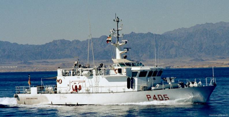 p 405 its esploratore patrol vessel