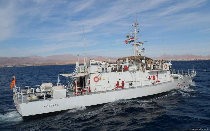 p 407 vedetta esploratore class patrol vessel italian navy marina militare italiana