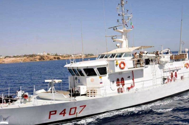p 407 its vedetta patrol vessel